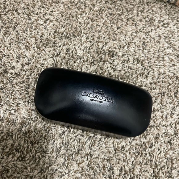 ❌‼️SOLD ‼️❌Gunmetal coach sunglasses - Picture 2 of 4